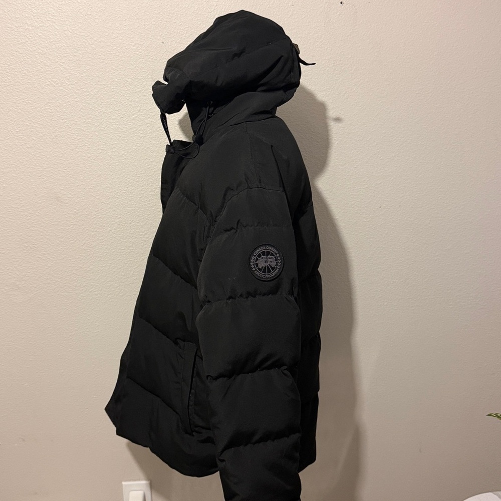 Canada Goose Men's Dark Puffer Jacket Down Feathers Outdoor Winter - Picture 5 of 12